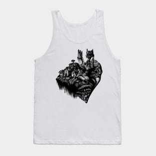 Oh monsters and evil, oh monsters of day, you do not exist Tank Top